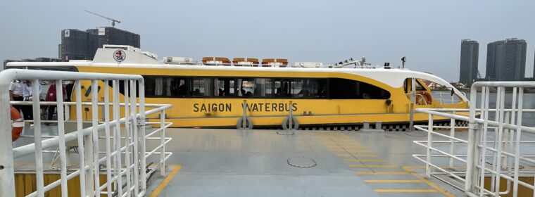 Saigon WaterBusの体験